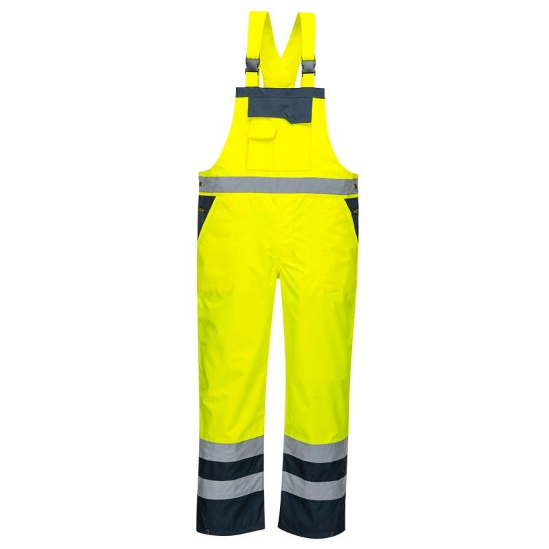 Cotte Contrast Non-doublée Couleur: Jaune/marine Taille 4xl - Portwest