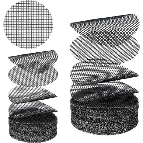 Tapis De Pot De Fleur 40 Pièce Pad De Pot De Fleur Trou Maille Pots De Fleurs En Mesh Pour Plante Bonsai Jardinage
