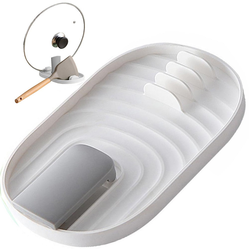 Cuillère De Cuisine Égouttoir Blanc