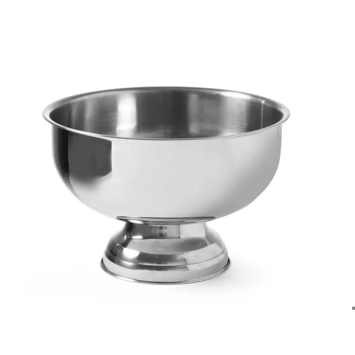 Bol Ou Vase En Acier Pour Champagne Ou Punch 9,5 L - Hendi 471524
