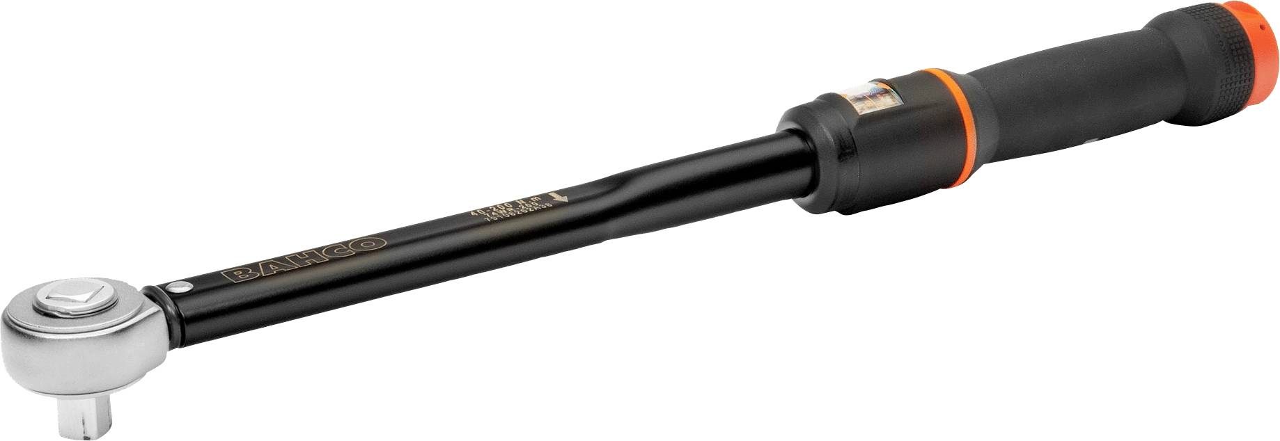 Bahco 74wr-300 Clé Dynamométrique Avec Cliquet, Avec Carré Mâle Traversant, Bloquant 1/2" (12.5 Mm)