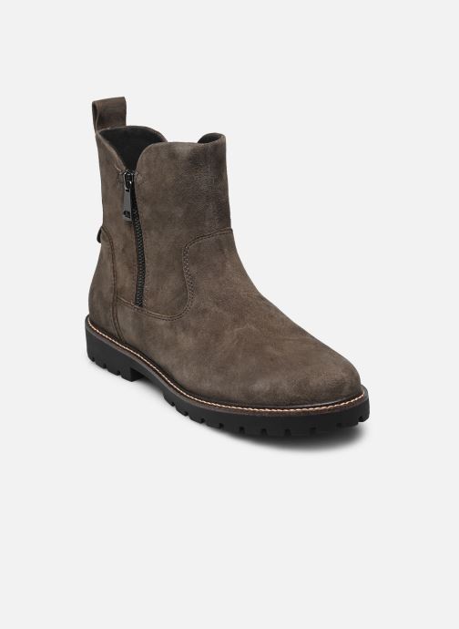 CAPRICE Bottine, gris, en Cuir sans talon, P.39