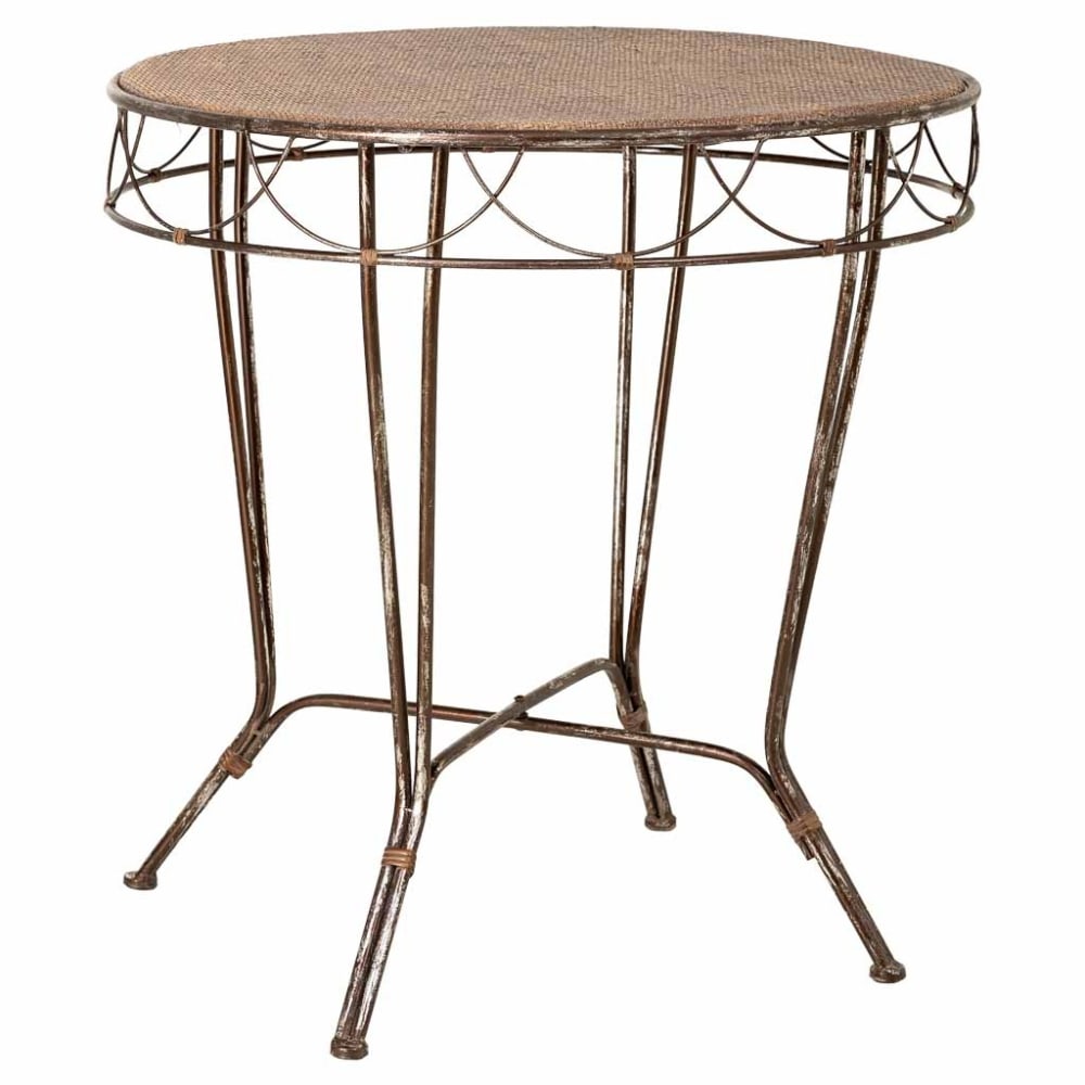 Table En Métal 75,5x75,5x76,8h Cm