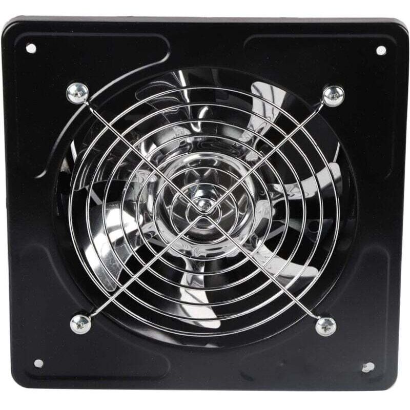 6" Ventilateur Extracteur D'Air Diamètre Du Trou De Perçage 150mm Extracteur D'Air 40w Ventilateur D'Extraction Mural Pour Cuisine Salle De Bain