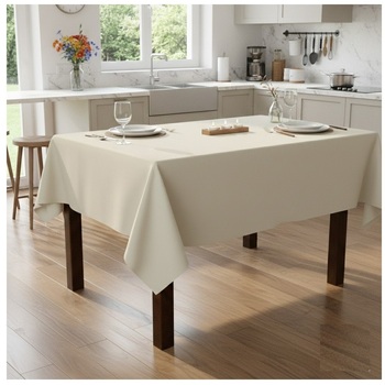 Nappe En Polyester Essentiel 150 X 300 Cm Lin