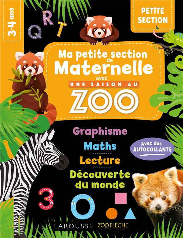 Ma petite section de maternelle avec Une saison au zoo: conforme au programme, 3-4 ans: avec des autocollants