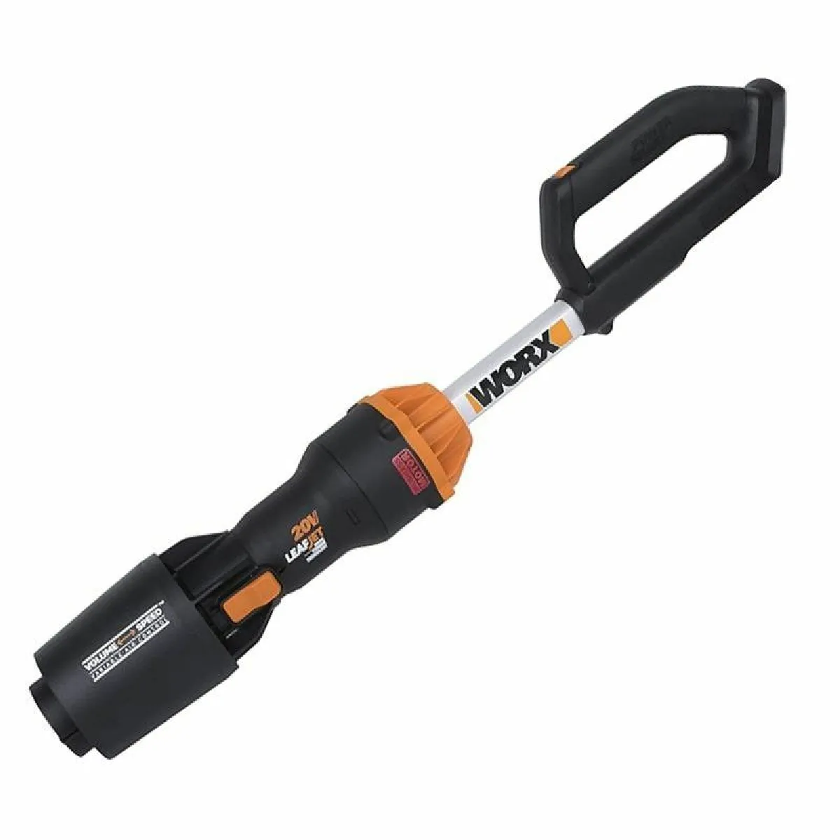 Souffleur de feuilles sans fil WORX WG543E 20V avec batterie 4Ah pour le nettoyage du jardin, 209 km/h
