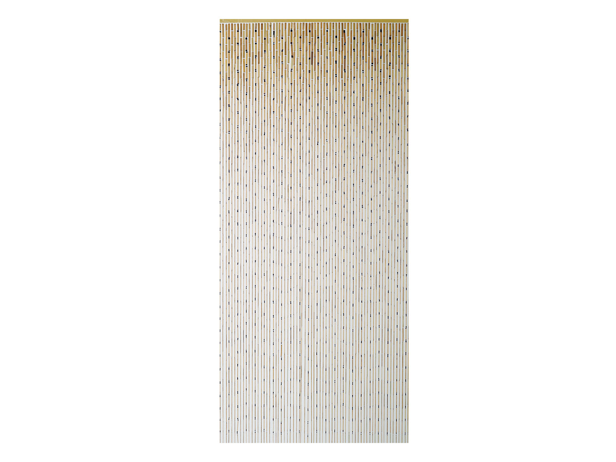Morel - Rideau De Porte Bâtonnets De Bambou Verni - 90 X 200 Cm