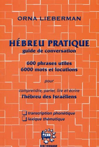 L'hébreu pratique - guide de conversation