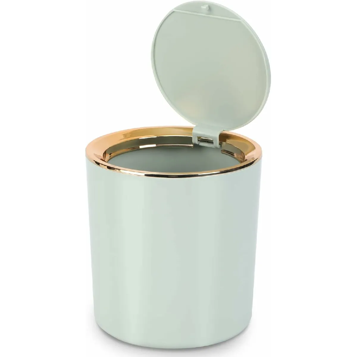 Poubelle De Table Avec Couvercle De 2,6l Vert Clair