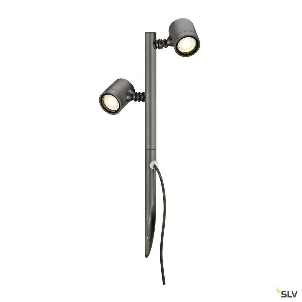 Gris Myra Gu10 Max. 2x45w Ip44 - Slv - 233185