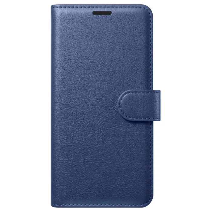 Étui Folio Pour Redmi Note 15 4g Avec Fonction Support Et Languette Magnétique Bleu Nuit Zanaé