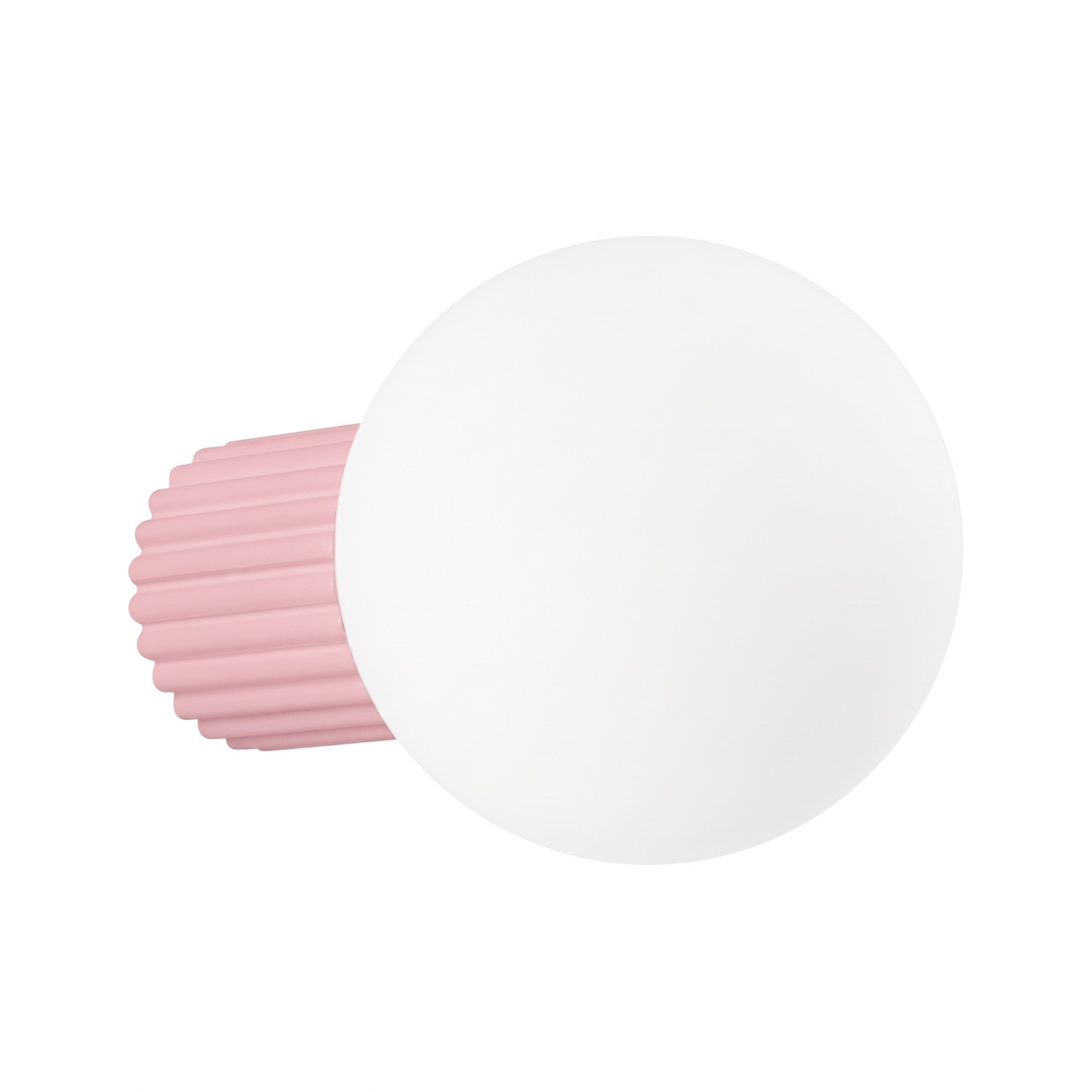 Appliques Halo Aluminium/verre Rose 1xg9 12cm Sollux