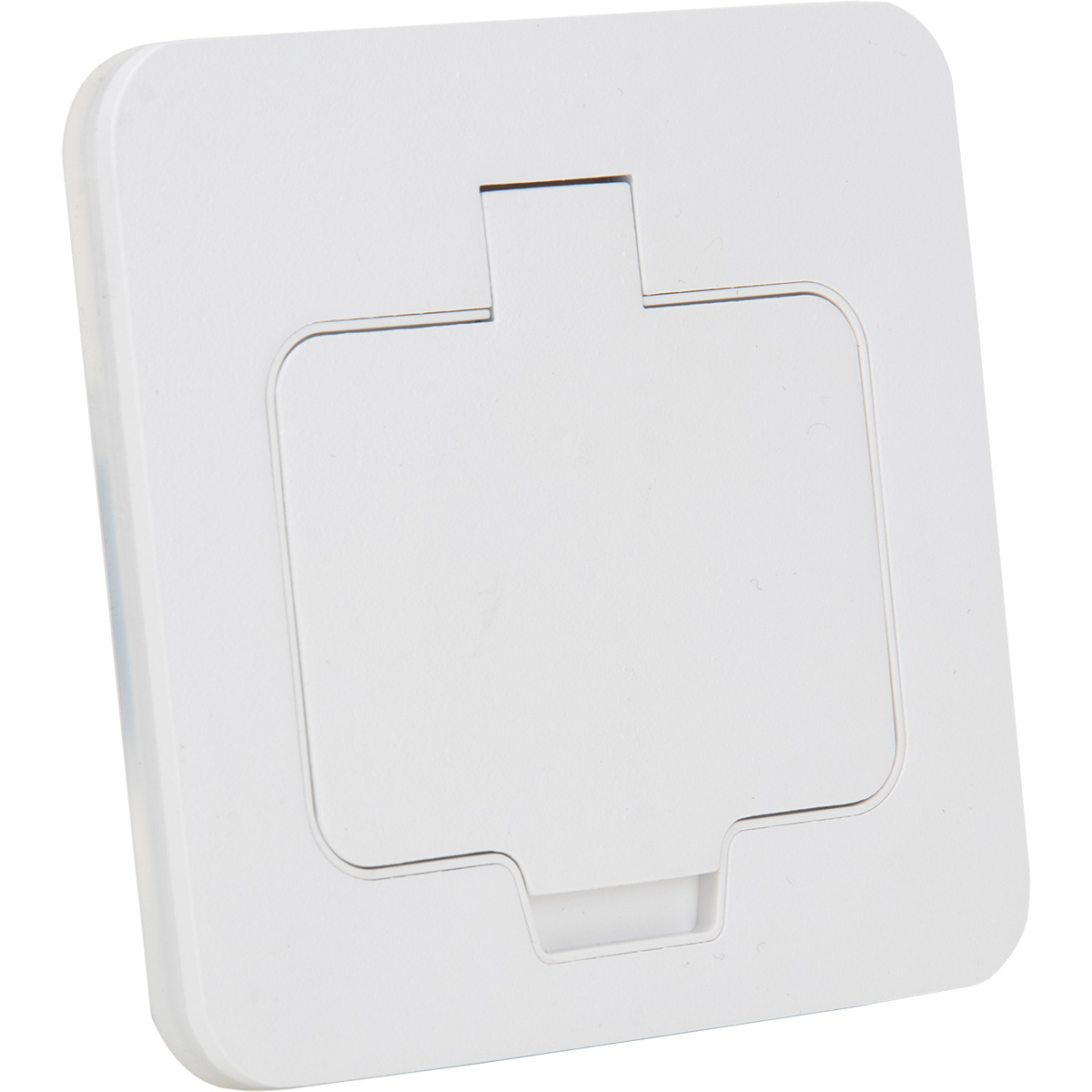 Prise De Sol Encastrable 2p+t Rectangulaire Ip55 - Blanc + Boite - Protec