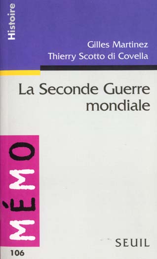 La seconde guerre mondiale