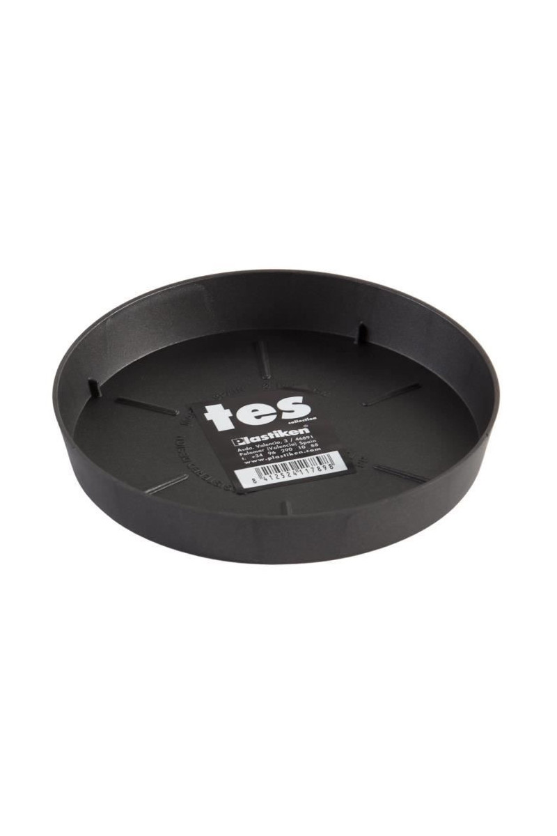 Plaque Dinjection Pour Pot Tes Ø14cm Plastiken Anthracite - Plastiken - - Jardin > Pots Et Jardinières