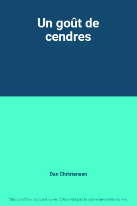 Un gout de cendres