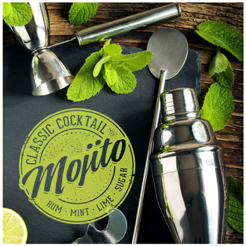 Lot de 20 serviettes papier Mojito