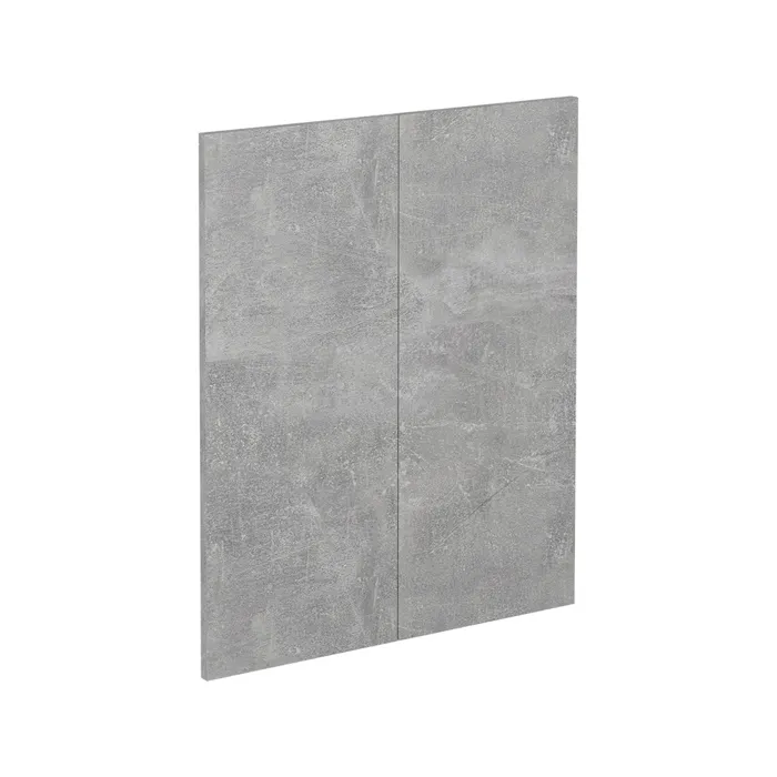 Façade De Cuisine R-line, Béton, 59.2x71.3cm Façade De Meuble Pour Meuble Bas, Vicco