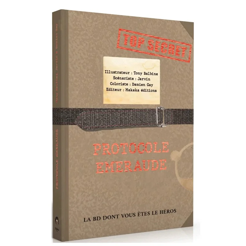 Protocole Emeraude - BD dont vous êtes le héros