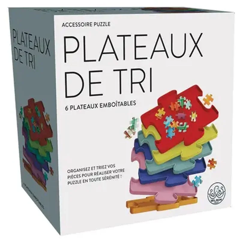Plateaux De Tri Puzzle Couleurs Professor Puzzle
