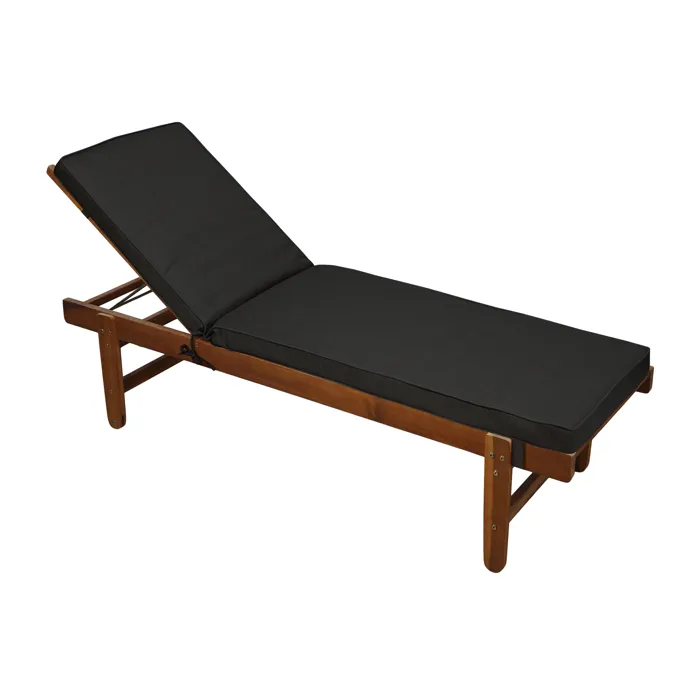 Matelas bain de soleil épais premium (60x190 cm - Gris)