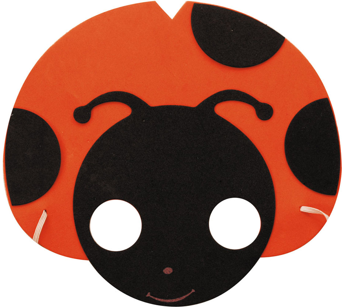 Masque Partypro Coccinelle Multicolor Mousse Eva
