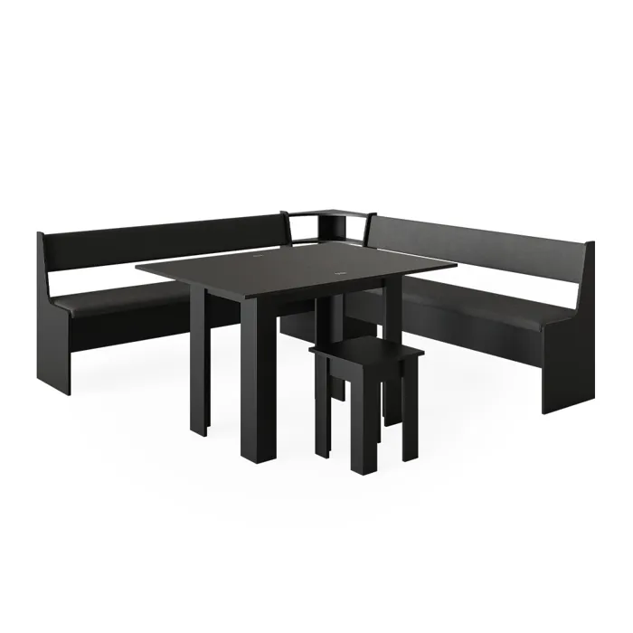 Groupe De Banquettes Dangle Roman 210x210cm Avec Table Vicco