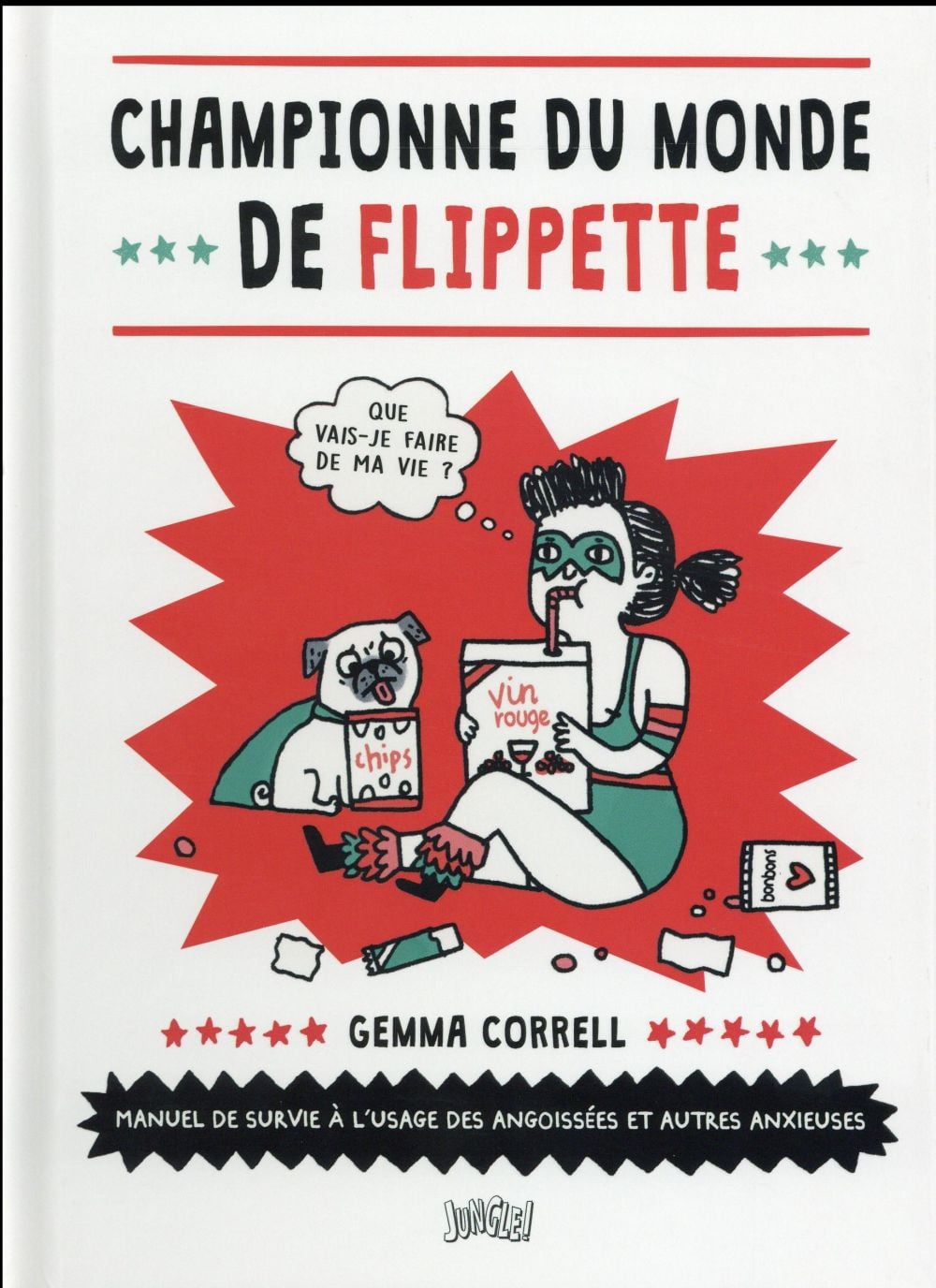 Championne du monde de flipette - manuel de survie à l'usage des angoisées et autres anxieuses