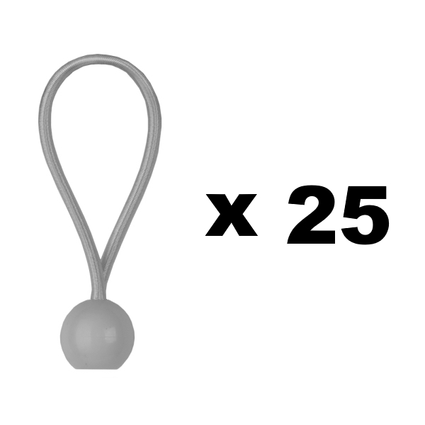 Lot De 25 Tendeurs À Boule 15 Cm
