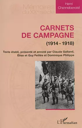 Carnets de campagne (1914-1918)