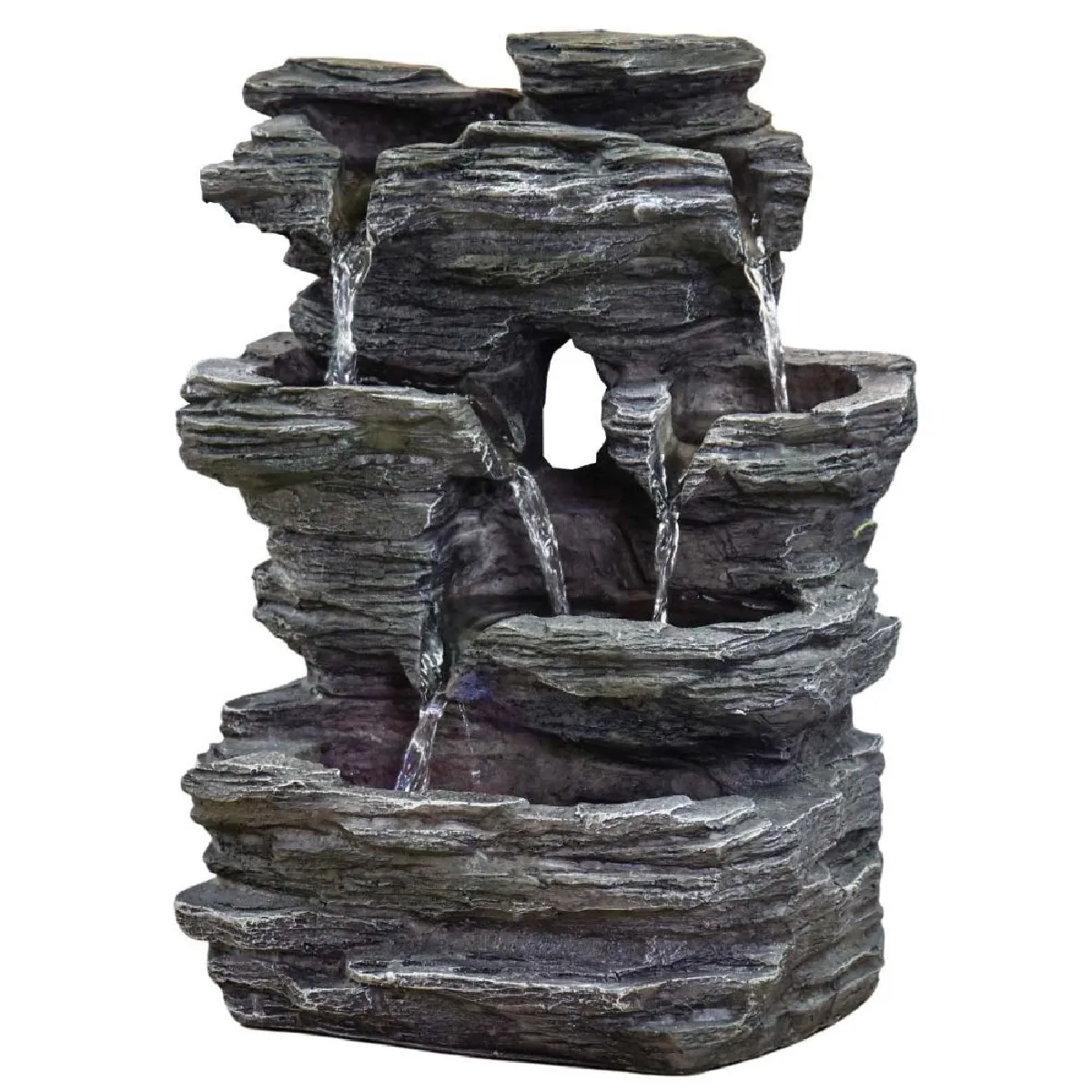 Fontaine Nature Pietra - H 35 Cm - Led