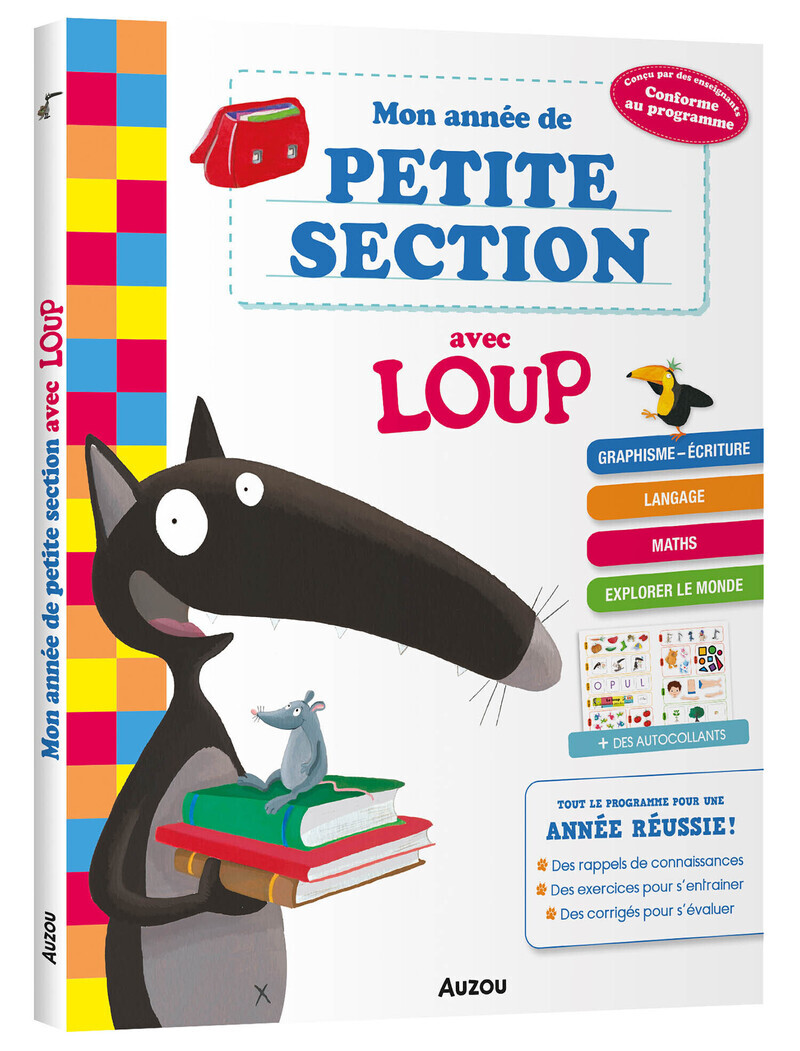 Mon année de petite section avec Loup: conforme au programme