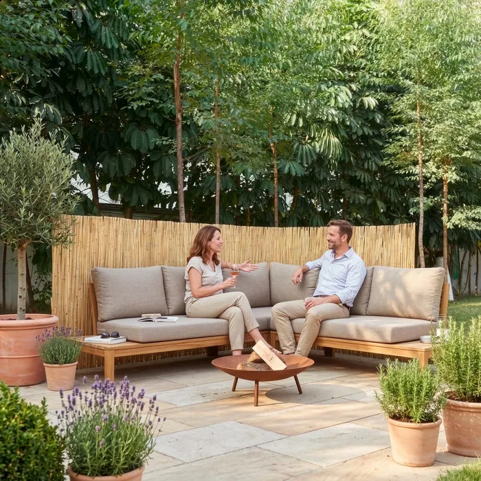 Canisse en roseau Abbateggio 90 x 600 cm naturel casa.pro