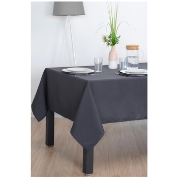 Nappe En Polyester Essentiel 145 X 240 Cm Anthracite