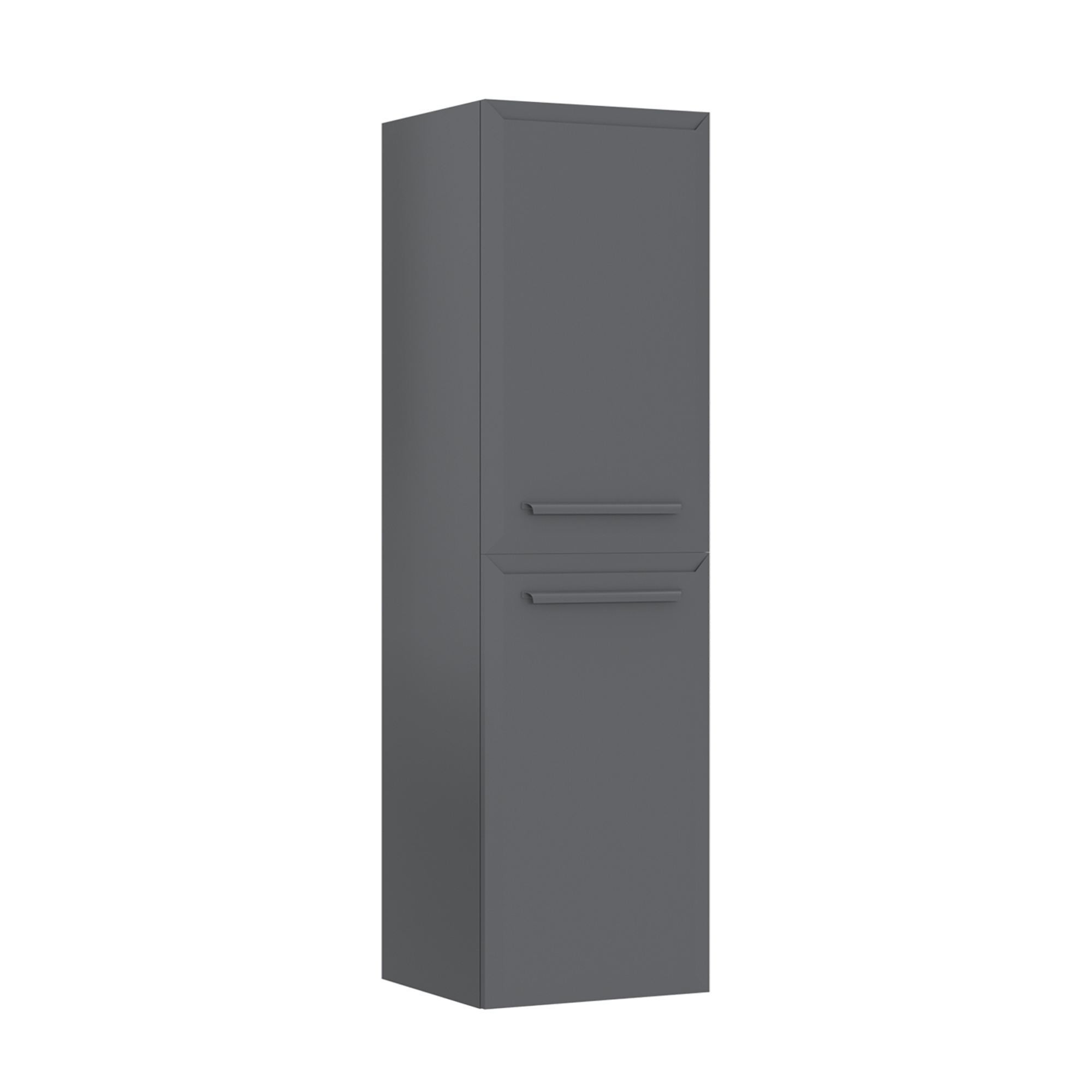 Armoire De Salle De Bain "nuvola 40 V3" - 40 X 32 X 138 Cm - Grey