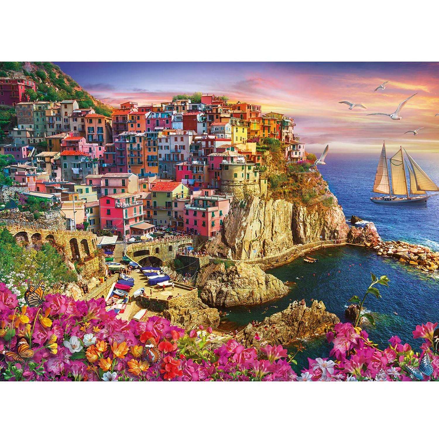 Gibsons Dreaming Of Cinque Terre Jeu De Puzzle 1000 Pièce(s)