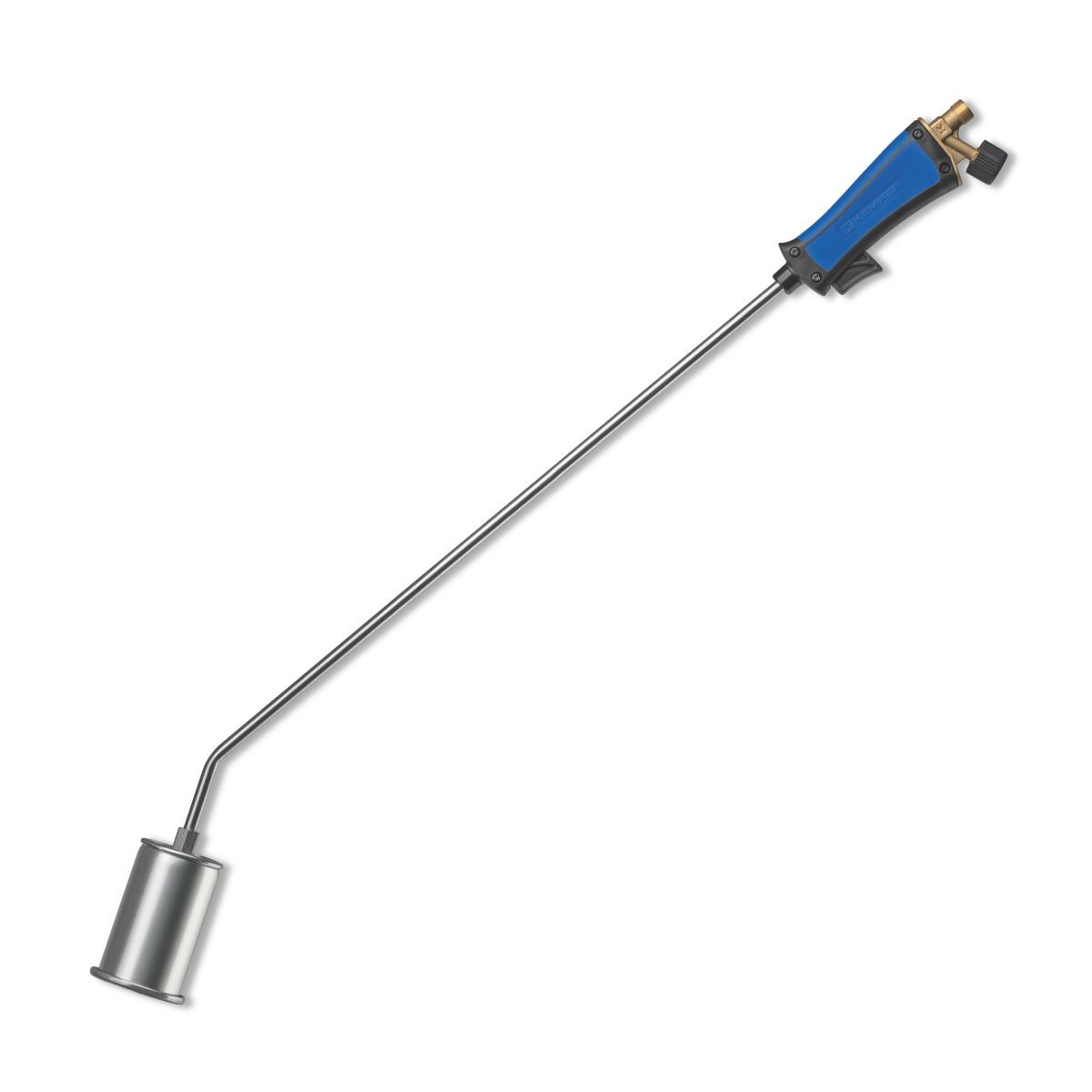 Desherbeur Thermique Sur Chariot À Roues Bruleur 60 Mm Tuyau 5 Mètres Allume Gaz + Détendeur Propane Kemper