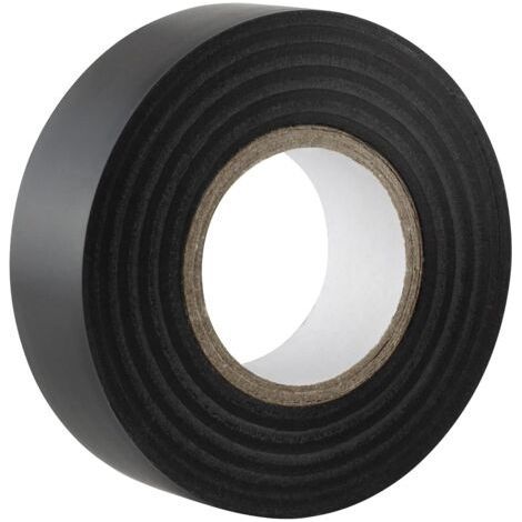 Ruban Adhésif Isolant Électrique Noir - 18mm X 18 M - Résistant, Autocollant - Protèger, Regrouper, Réparer Des Câbles - 4 Rouleaux