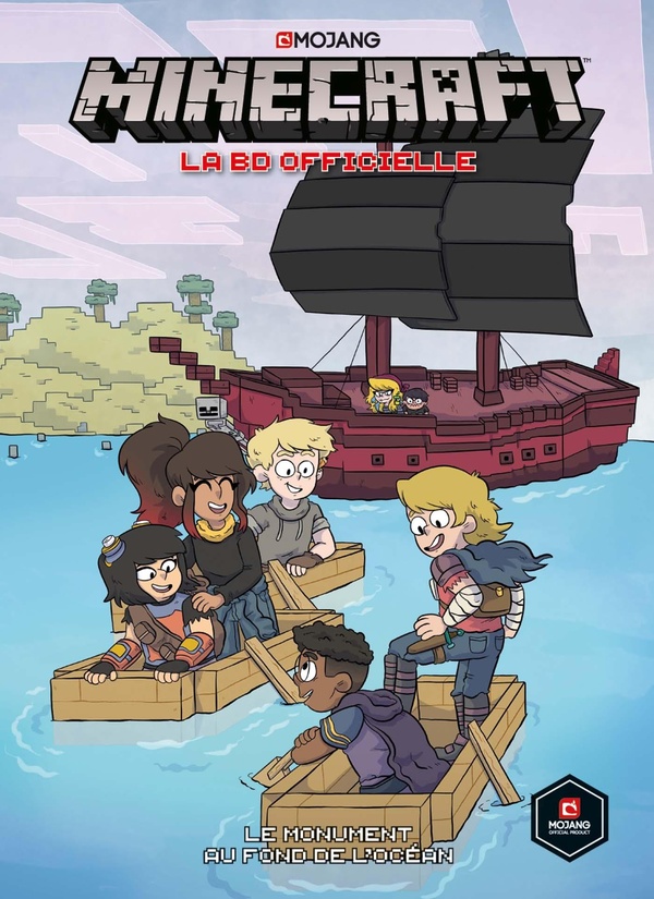 Minecraft: la BD officielle. Vol. 2. Le monument au fond de l'océan