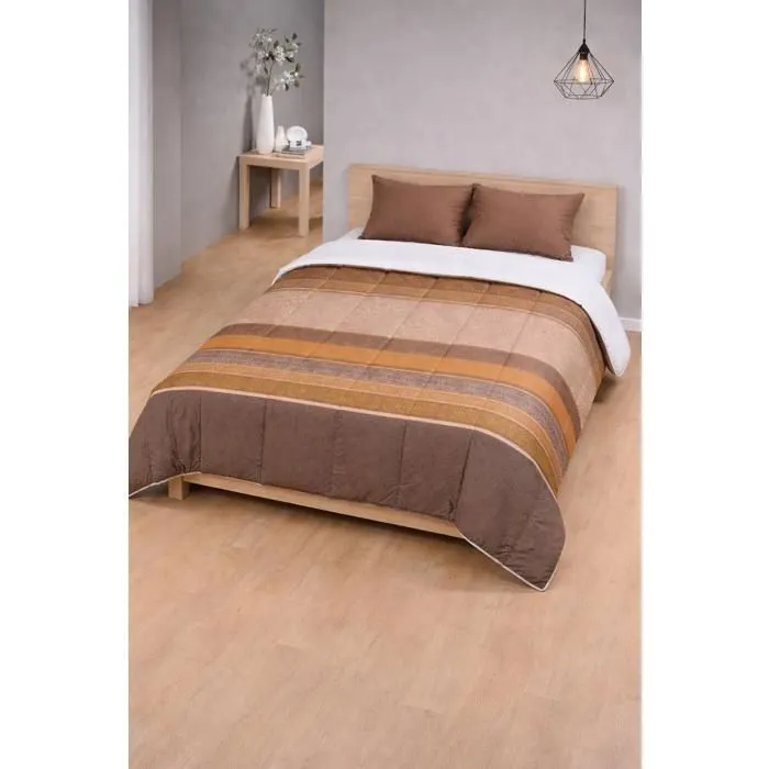 Couette Ultra Légère Tomiris / Non Tissé Blanc - 2 Personnes 240 X 260 - Spécial Été - Mortreux