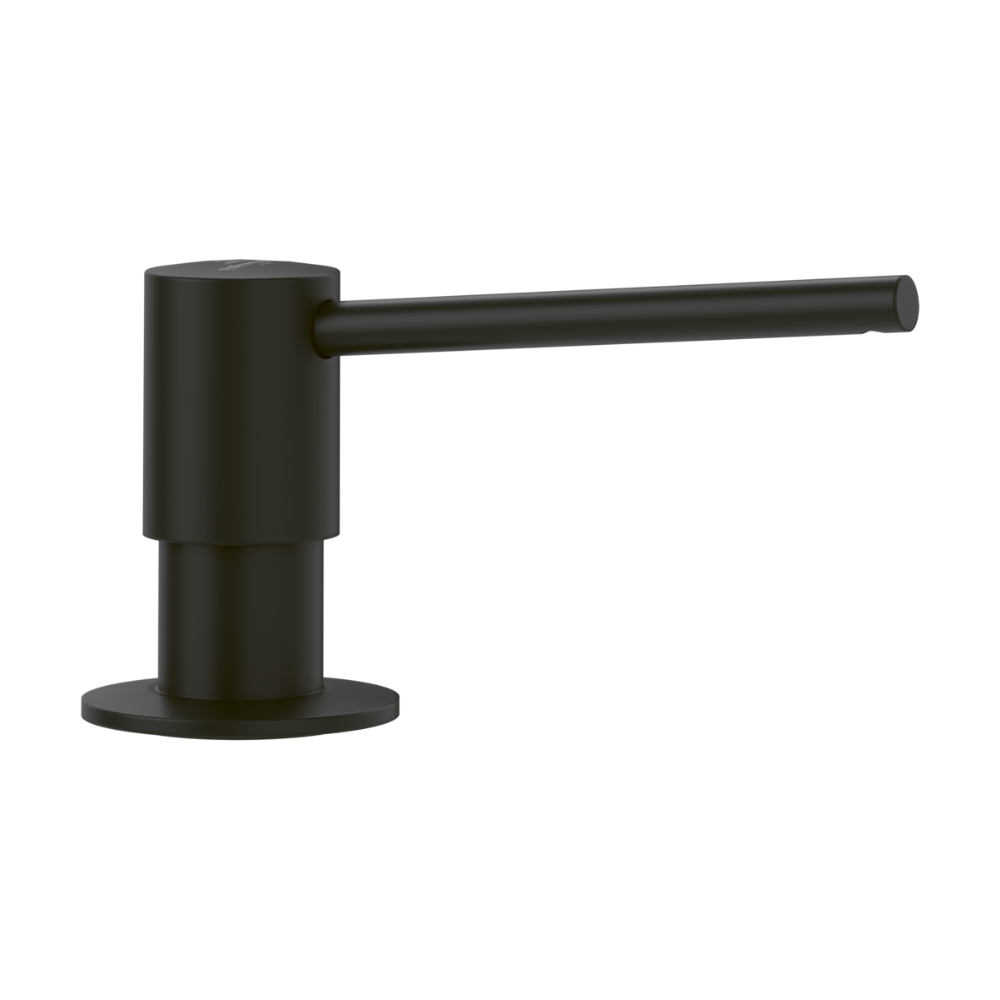 Distributeur de savon pour évier cuisine VILLEROY & BOCH Noir mat
