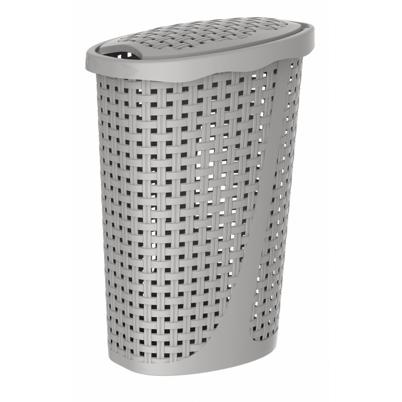 Corbeille À Linge - 43 L - Beige - Livraison Gratuite