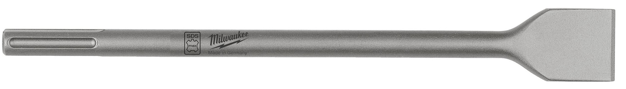 Burin bêche SDS-Max pour l'enlèvement de tous matériaux 400 x 50 mm MILWAUKEE 4932343743