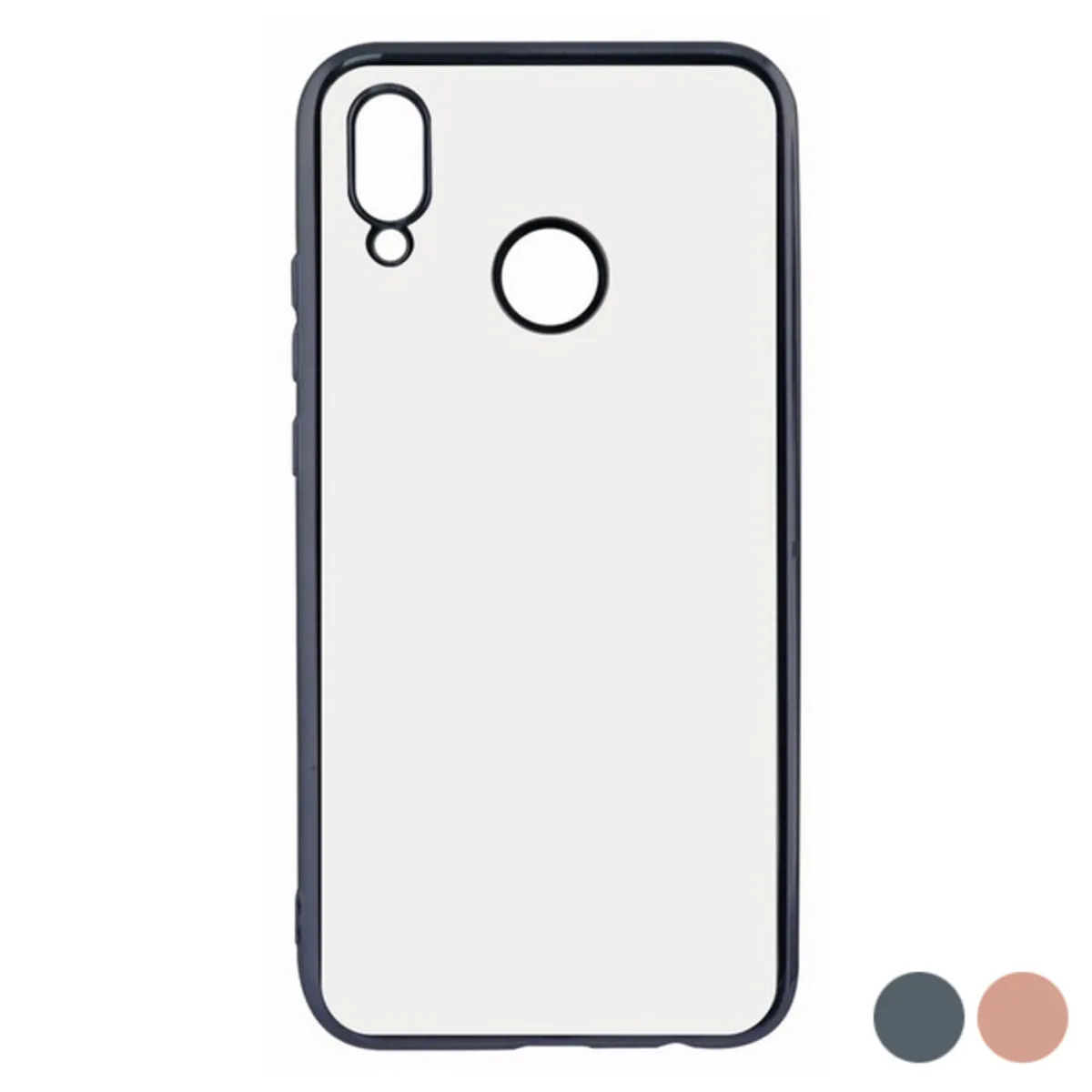 Ksix B0768ftp15 Coque De Protection Pour Téléphones Portables 14,7 Cm (5.8") Housse Gris, Métallique