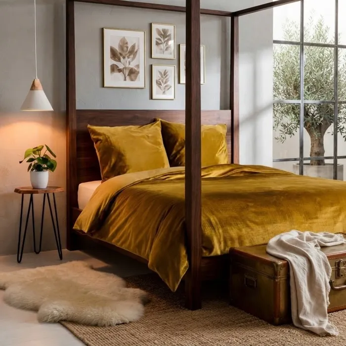 Parure De Lit Velours Veline