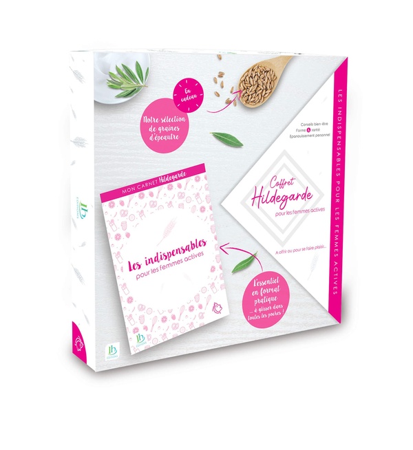 Coffret Hildegarde pour les femmes actives: conseils bien-être, forme & santé, épanouissement personnel
