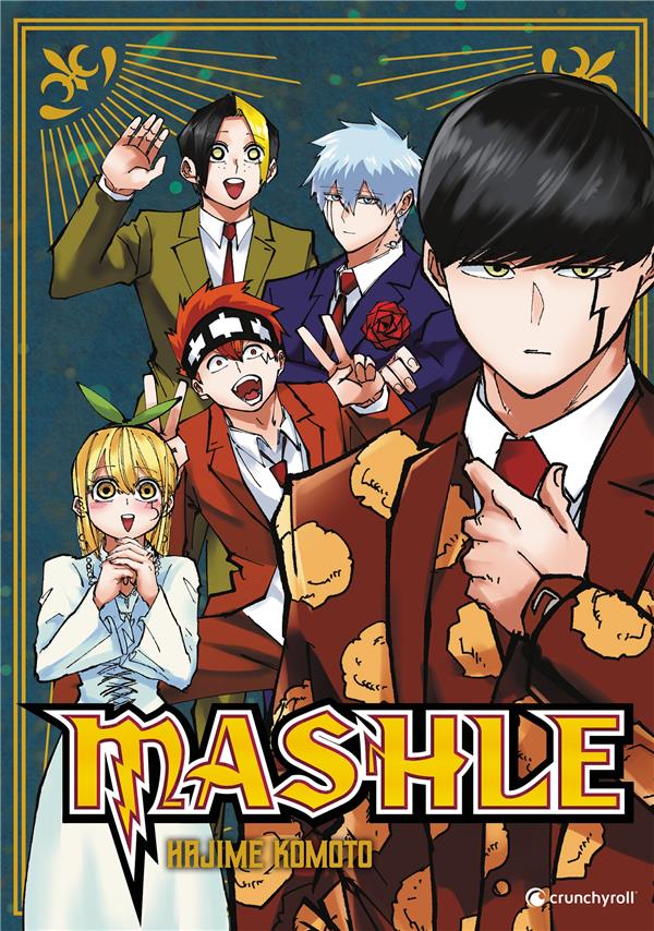 Mashle: tome 15 + roman Mash Burnedead et le livre des aventures: coffret collector