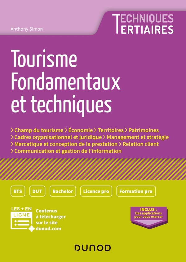 Tourisme: fondamentaux et techniques