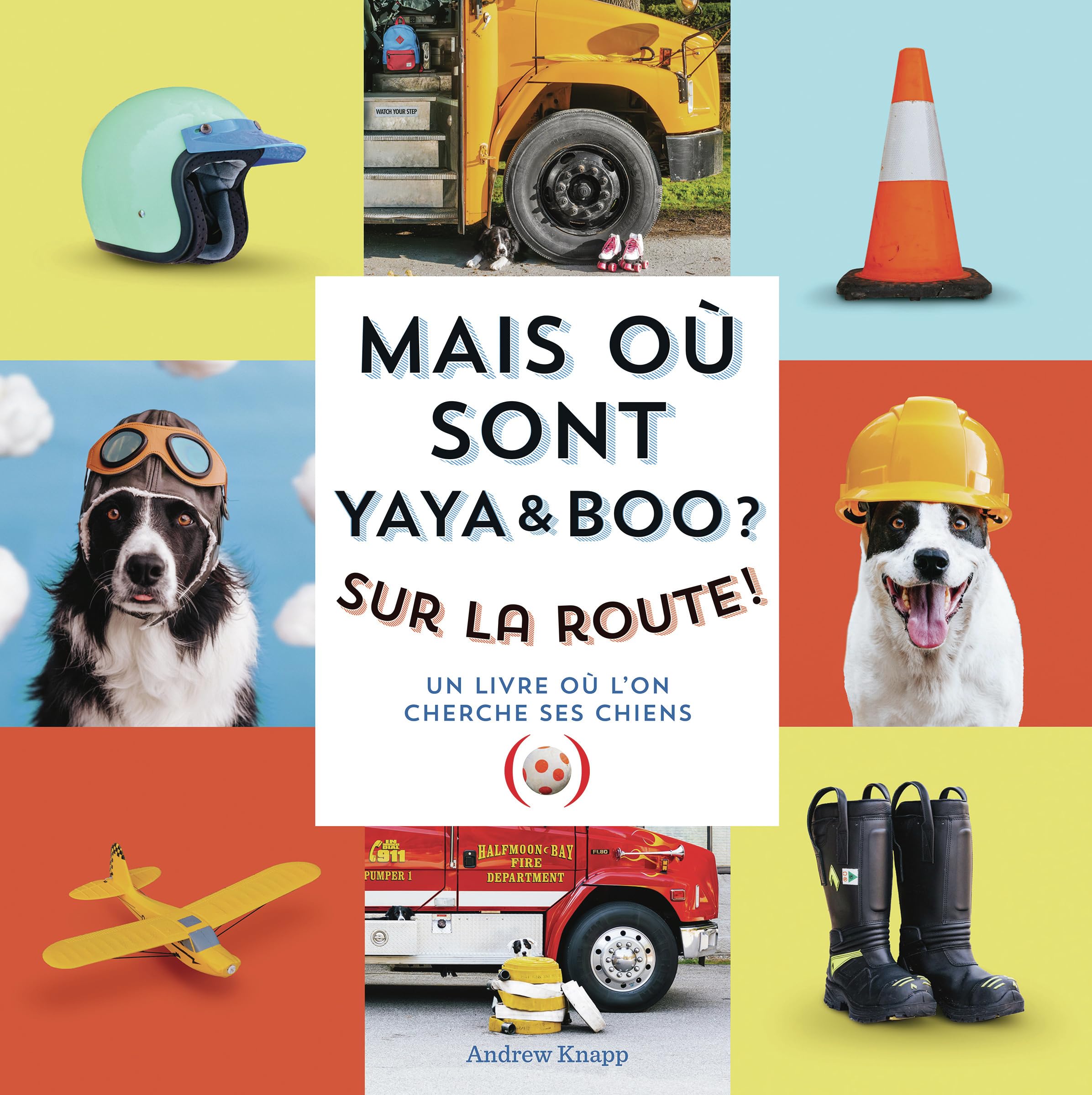 Mais où est Momo?. Mais où sont Yaya & Boo?: sur la route!: un livre où l'on cherche ses chiens